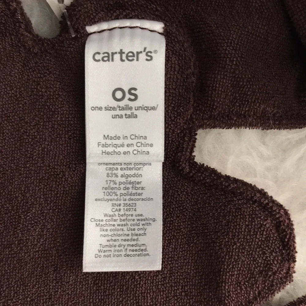 NWOT! Carters Turkey baby bib 🦃